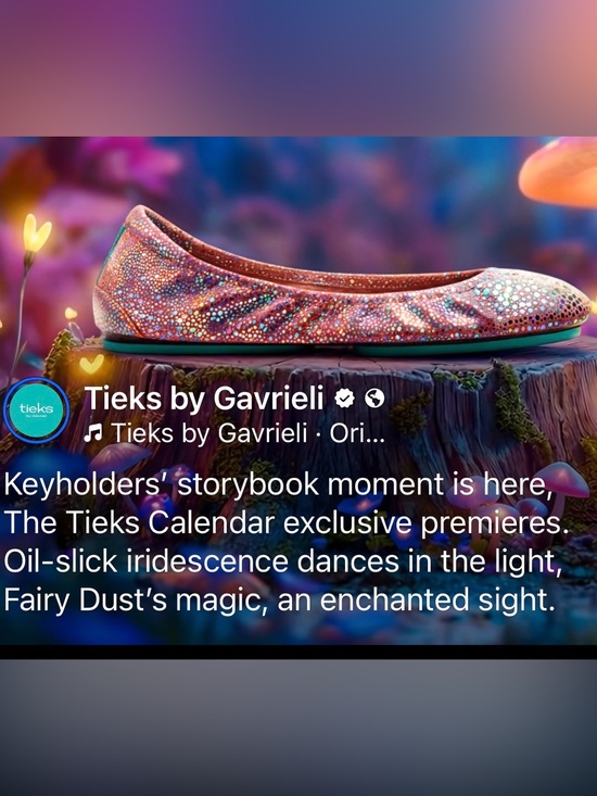Tieks Shoes - NEW IN BOX: limited-Edition Tieks Fairy Dust Ballet Flat Sz 8